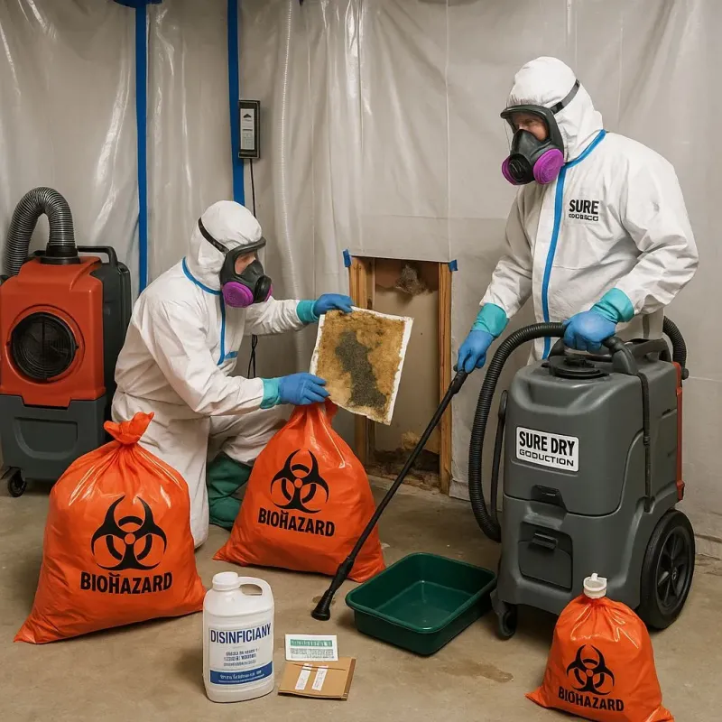 Contaminated Water Handling Protocols process in Sherburne, NY