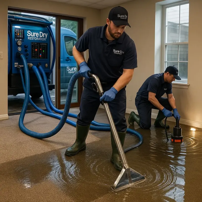 Water Extraction and Removal process in Sherburne, NY